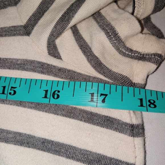 Madewell Gray/Cream Cotton Dress Small - Picture 5 of 6